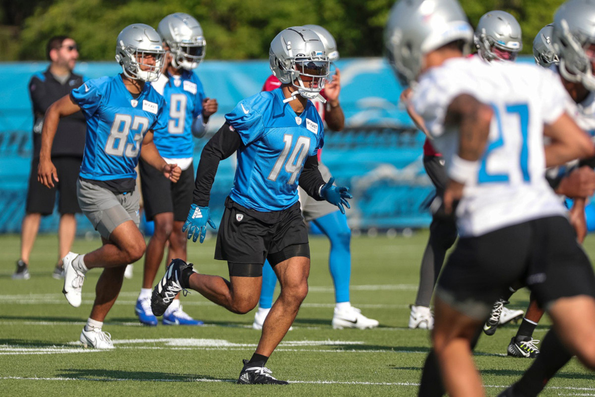 Detroit Lions wide receiver Amon-Ra St. Brown